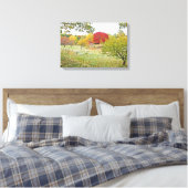 HERFSTKLEUREN IN HET PARK" Canvasprint op spanram Canvas Afdruk (Insitu (Slaapkamer))