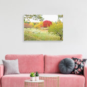 HERFSTKLEUREN IN HET PARK" Canvasprint op spanram Canvas Afdruk (Insitu (Woonkamer))