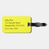 Herfstkleuren in Ohiopyle State Park Bagagelabel (Achterkant horizontaal)