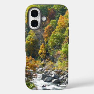 Herfstkleuren in Ohiopyle State Park iPhone 16 Hoesje