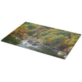 Herfstkleuren in Ohiopyle State Park Snijplank (Hoek)