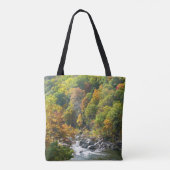 Herfstkleuren in Ohiopyle State Park Tote Bag (Achterkant)