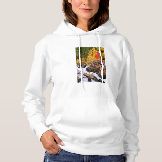 Herfstkleuren langs Bishop Creek, CA Hoodie (Voorkant)