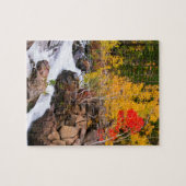 Herfstkleuren langs Bishop Creek, CA Legpuzzel (Horizontaal)