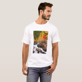 Herfstkleuren langs Bishop Creek, CA T-shirt (Voorkant volledig)