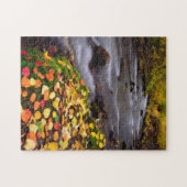 Herfstkleuren langs McGee Creek Legpuzzel (Horizontaal)