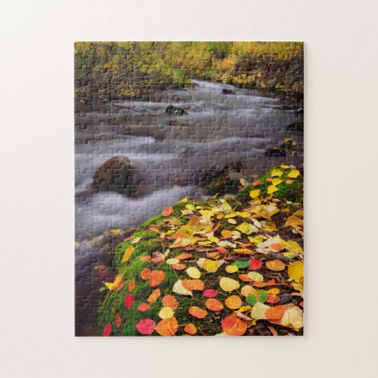 Herfstkleuren langs McGee Creek Legpuzzel (Verticaal)
