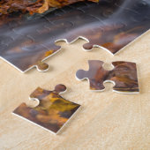 Herfstkleuren langs Starvation Creek Falls Legpuzzel (Zijkant)