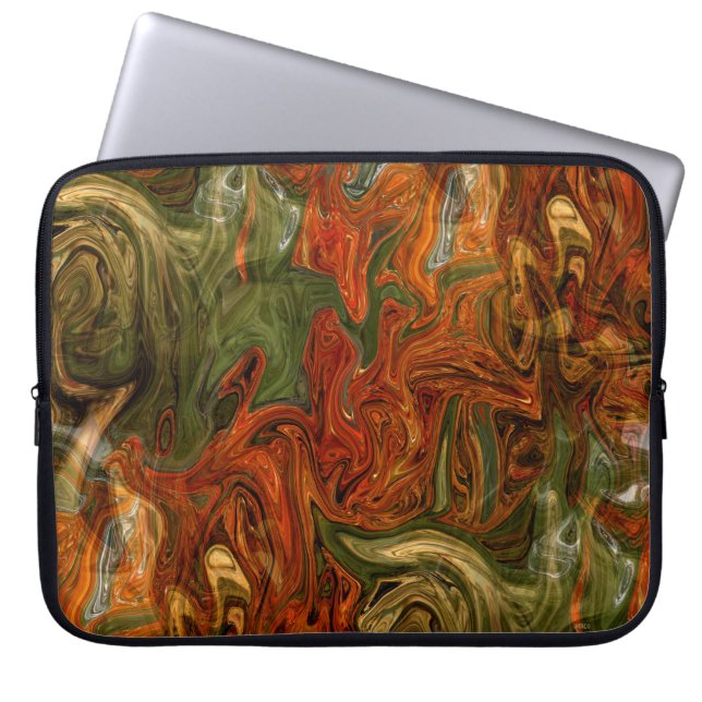Herfstkleuren... Laptop Sleeve (Voorkant)