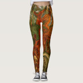 Herfstkleuren... Leggings (Voorkant)