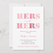 Herfstkleuren Lesbische Hommagaat Vrouwelijke Kopp Kaart (Voorkant)