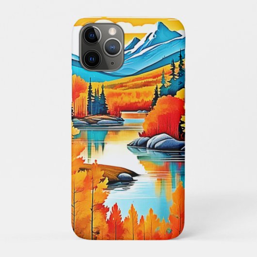 Herfstkleuren Mountain Uitzicht Case-Mate iPhone Case (Achterkant)
