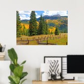 Herfstkleuren op het platteland poster (Thuiskantoor)