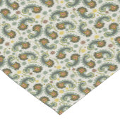 Herfstkleuren Paisley Table Runner Korte Tafelloper (Hoek)