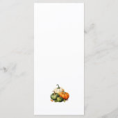 Herfstkleuren Plaatsen Vlak Menu (Achterkant)