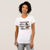 Herfstkleuren | Pompoengewürz en Alles Nette T-shirt (Voorkant volledig)