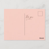 Herfstkleuren Seizoenen veranderen en wij ook Briefkaart (Achterkant)