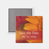 Herfstkleuren - Sla de datum op Magneet (Voorkant / Achterkant)