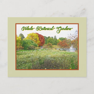 HERFSTKLEUREN TOLEDO (OHIO) BOTANISCHE TUINEN BRIEFKAART