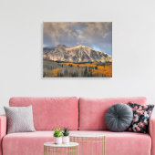 Herfstkleuren van Espen, Keebler Pass Canvas Afdruk (Insitu (Woonkamer))