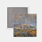 Herfstkleuren van Espen, Keebler Pass Magneet (Voorkant / Achterkant)