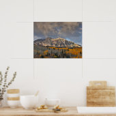Herfstkleuren van Espen, Keebler Pass Poster (Keuken)