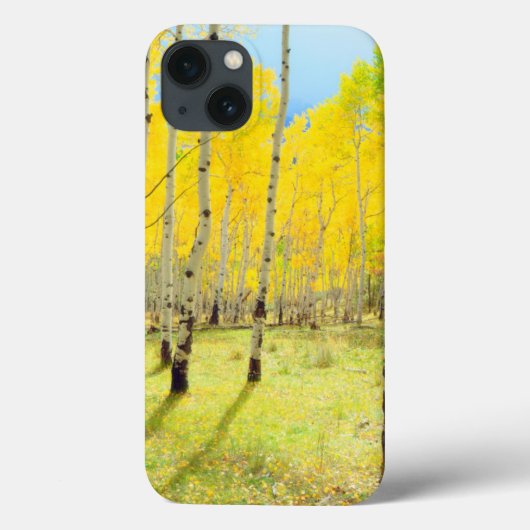 Herfstkleuren van Espenbomen 4 Case-Mate iPhone Case (Achterkant)