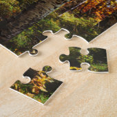 Herfstkleuren van Espenbomen 5 Legpuzzel (Zijkant)