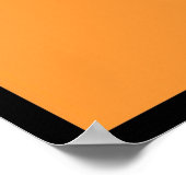 Herfstkleurenblokken Poster (Hoek)