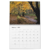 Herfstkleurenkalender Kalender (Feb 2027)