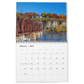 Herfstkleurenkalender Kalender (Feb 2027)