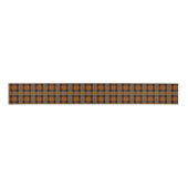 Herfstkleurig plaid grosgrain lint (Voorkant)