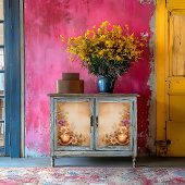  herfstkoffie decoupage print tissuepapier