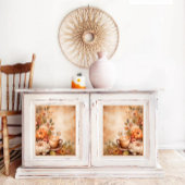 herfstkoffie decoupage print tissuepapier