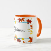 Herfstkoffie mok (Voorkant rechts)