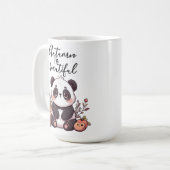 Herfstkoffie mok (Voorkant links)