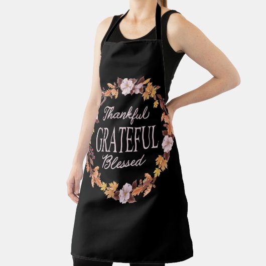 Herfstkrans dankbaar gezegend schort (Insitu)