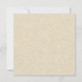 Herfstkrans Geef Bedankt Thanksgiving Diner Kaart (Achterkant)