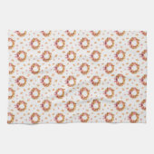 Herfstkrans Keukenhanddoek – Thanksgiving Herfst D (Horizontaal)