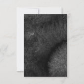 herfstkrans | Moderne bruiloft RSVP (Achterkant)