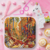 Herfstkrans Papieren Bordje (Feest)