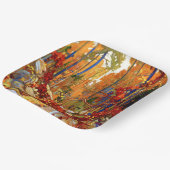 Herfstkrans Papieren Bordje (Gebogen)