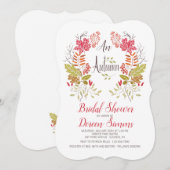 Herfstkrans Uitnodiging (Voorkant / Achterkant)