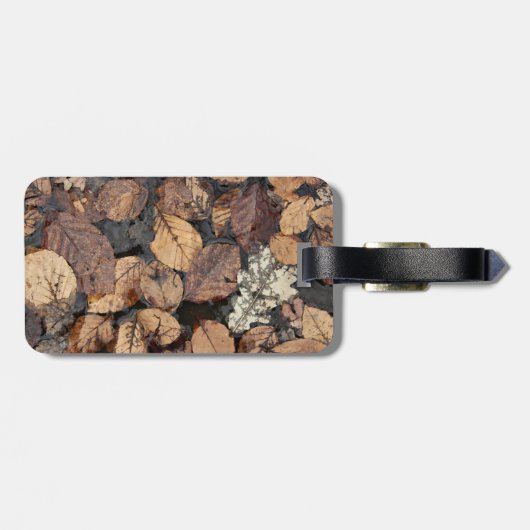  herfstlabel bagagelabel (Achterkant horizontaal)