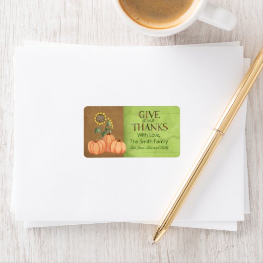 Herfstlabels Etiket (Insitu)