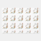 Herfstland, Heks Katten, Spook, Herfst, Herfst Inpakpapier Vel (Voorkant 3)