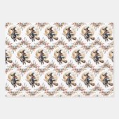 Herfstland, Heks Katten, Spook, Herfst, Herfst Inpakpapier Vel (Voorkant 2)