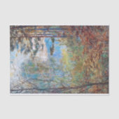 Herfstlandschap Beaumont-le-Roger, Normandië Tissuepapier (Voorkant)