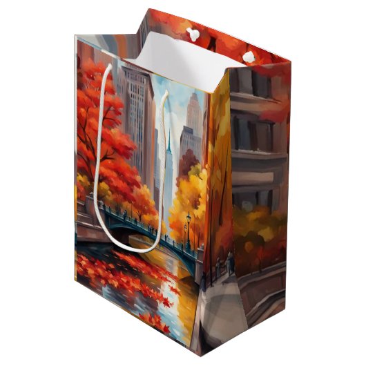 Herfstlandschap cadeautas (Voorkant Gekanteld)