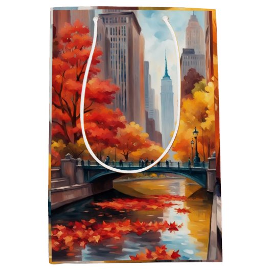 Herfstlandschap cadeautas (Voorkant)